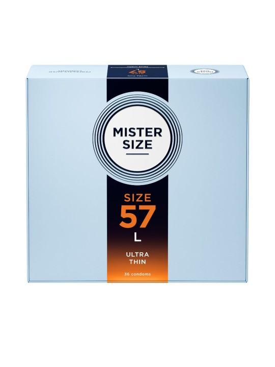 MISTER.SIZE - L Ultradunne Condooms - 36 Stuks