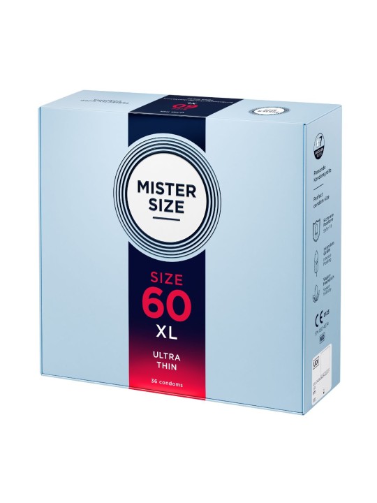 MISTER.SIZE - XL Ultradunne Condooms - 36 Stuks