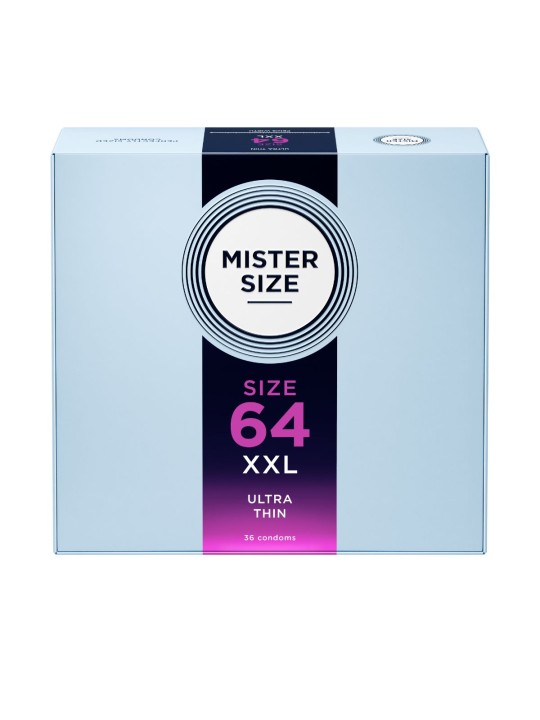 MISTER.SIZE - XXL Ultradunne Condooms - 36 Stuks