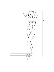 Passion - BS074 Catsuit - Wit