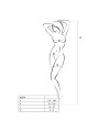 Passion - BS074 Catsuit - Wit