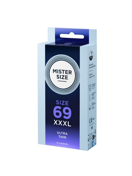 MISTER.SIZE - XXXL Ultradunne Condooms - 10 Stuks