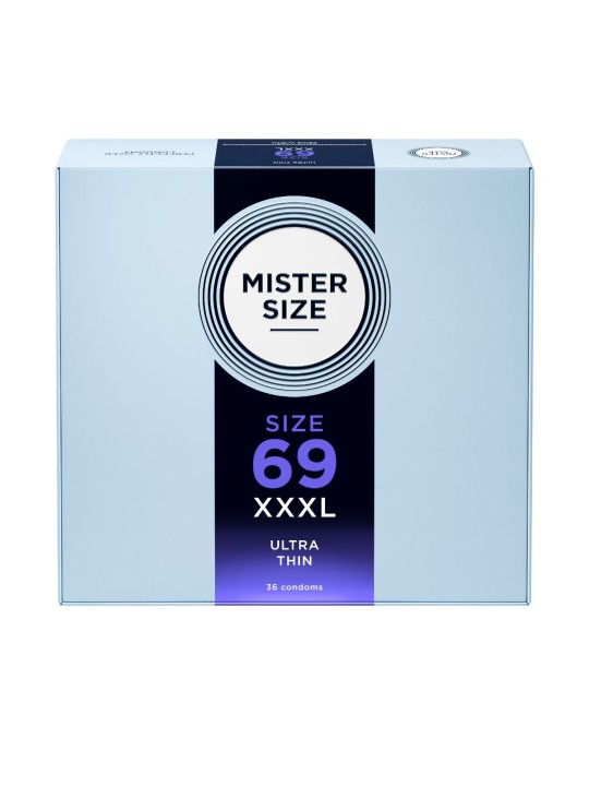 MISTER.SIZE - XXXL Ultradunne Condooms - 36 Stuks