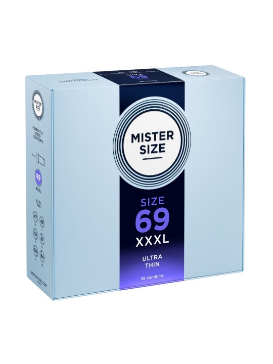 MISTER.SIZE - XXXL Ultradunne Condooms - 36 Stuks