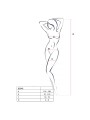 Passion - BS048 Catsuit - Zwart