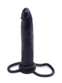 Double Trouble Strap-On Dildo met Ringen