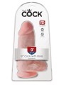 King Cock Chubby Realistische Dildo Met Balzak - 18 cm