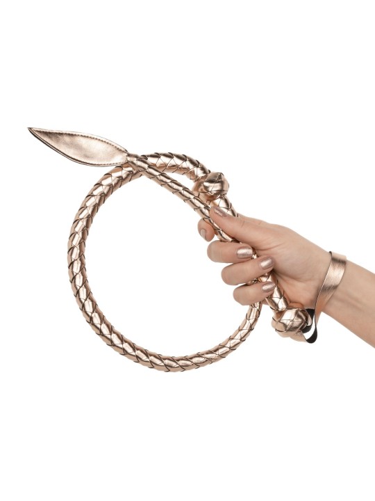 Rosy Gold - Bull Whip - Braided