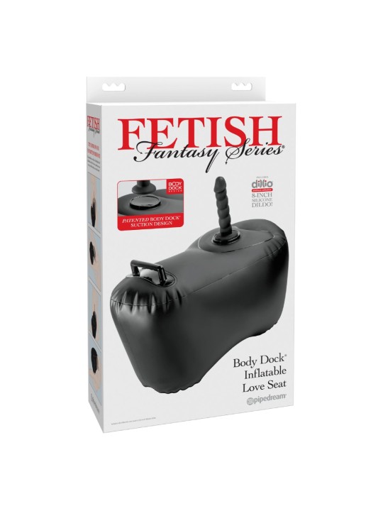 Fetish Fantasy - Body Dock Love Seat - Black