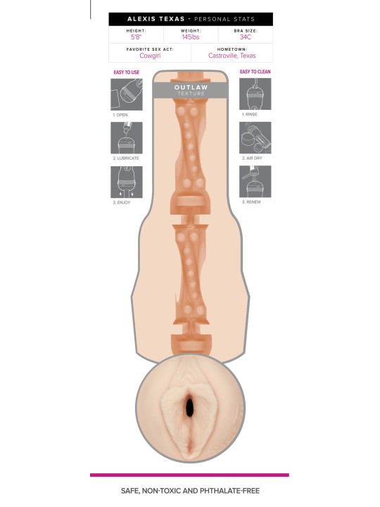 Fleshlight Girls - Alexis Texas Outlaw