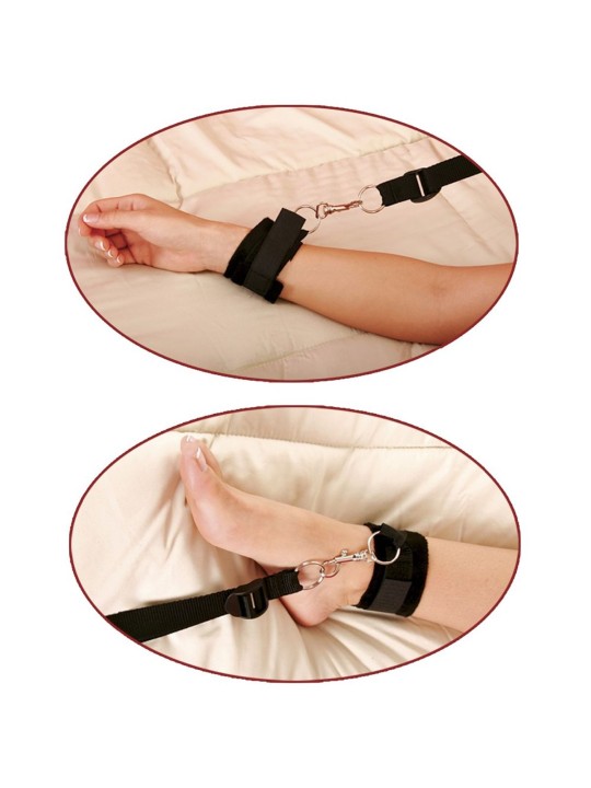 Fetish Fantasy Bed Restraint Bondage Kit