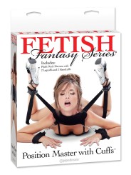 Fetish Fantasy Series - Position Master With Cuffs - Black