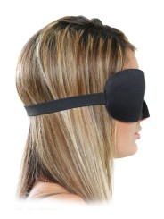Satijnen Love Mask Deluxe - Zwart