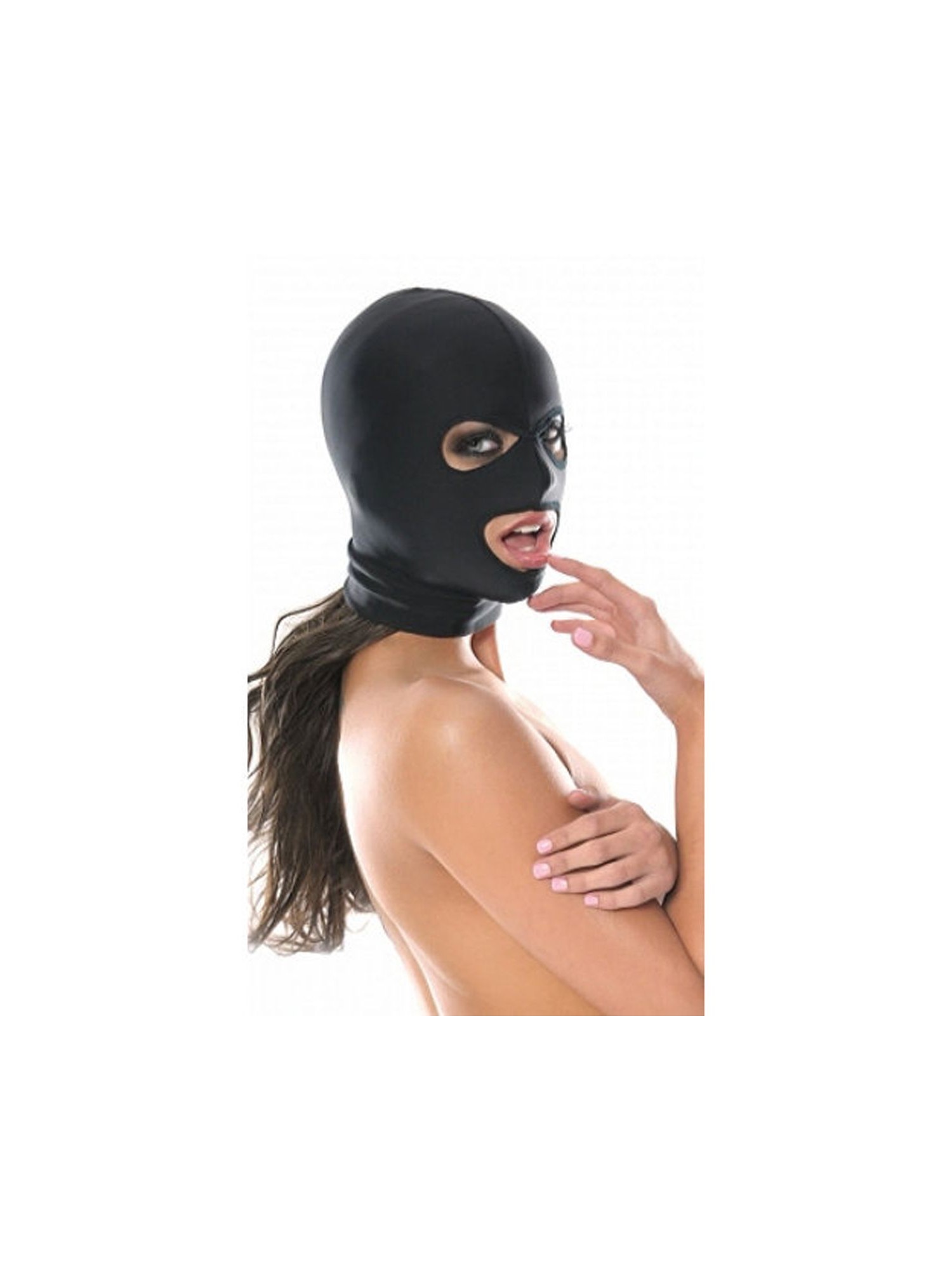 Spandex 3 Hole Hood
