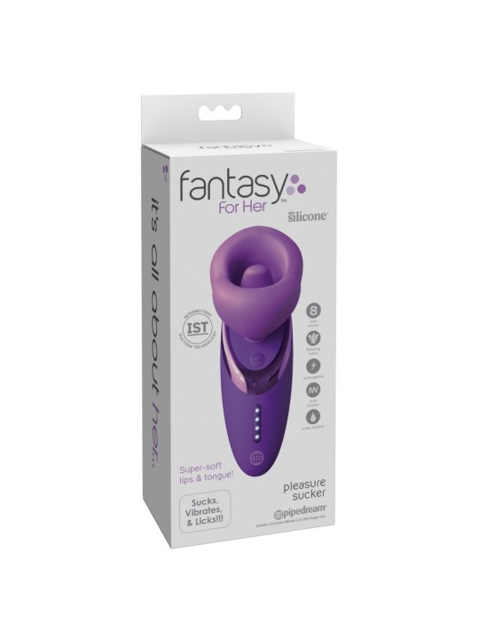 Fantasy For Her - Pleasure Sucker Stimulator - Purple