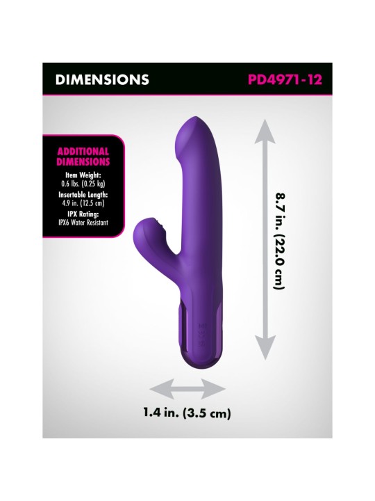 Fantasy For Her - Super Sonix Thruster - Paars