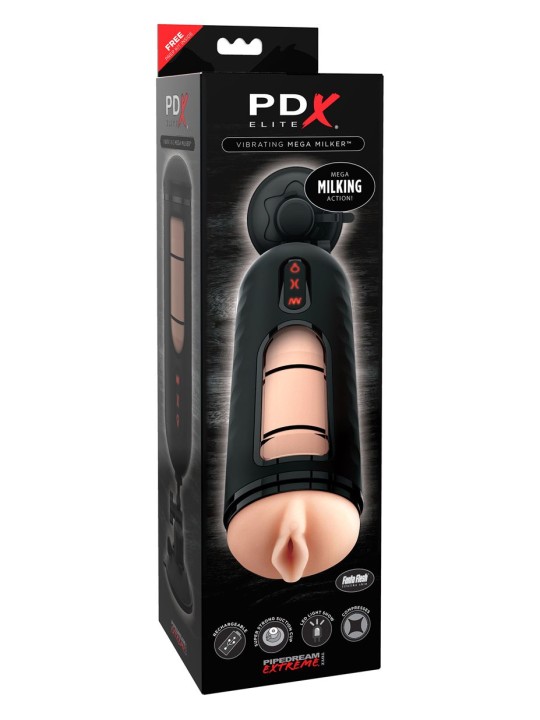 Mega Milker Vibrating Masturbator