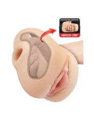 Pipedream - PDX Plus Pussy Pounder Squeeze Stroker - Beige