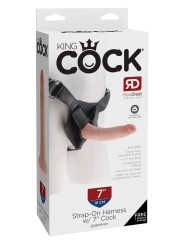 King Cock Strap-on Harnas - 18 cm