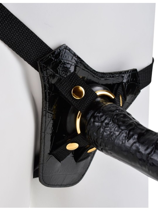 Gold Designer Strap-On
