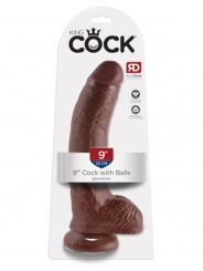 King Cock Dildo With Balls - 25cm