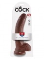 King Cock Dildo With Balls - 25cm