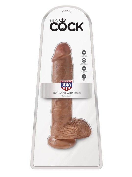 King Cock XL Dildo With Balls - 27 cm