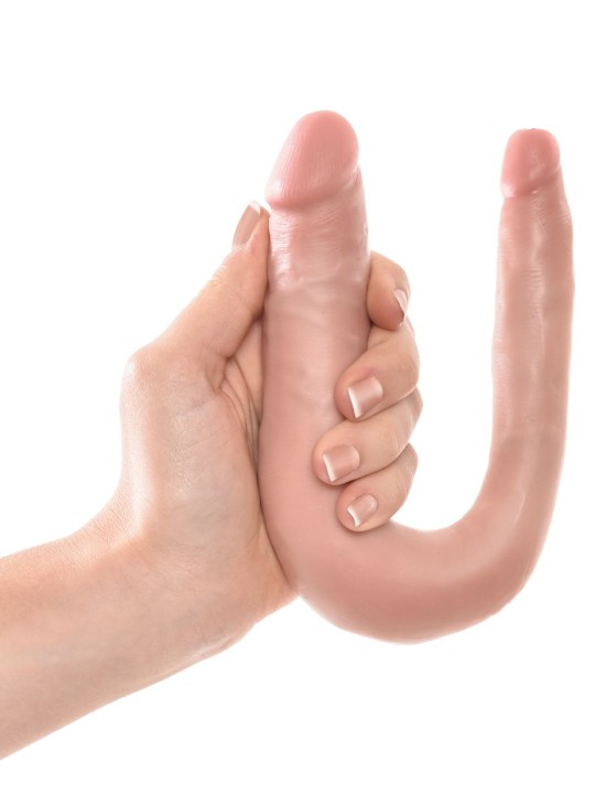 King Cock Small Double Trouble 33,5 cm - Flesh