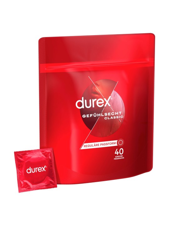 Durex Gefühlsecht Kondome - 40 Kondome