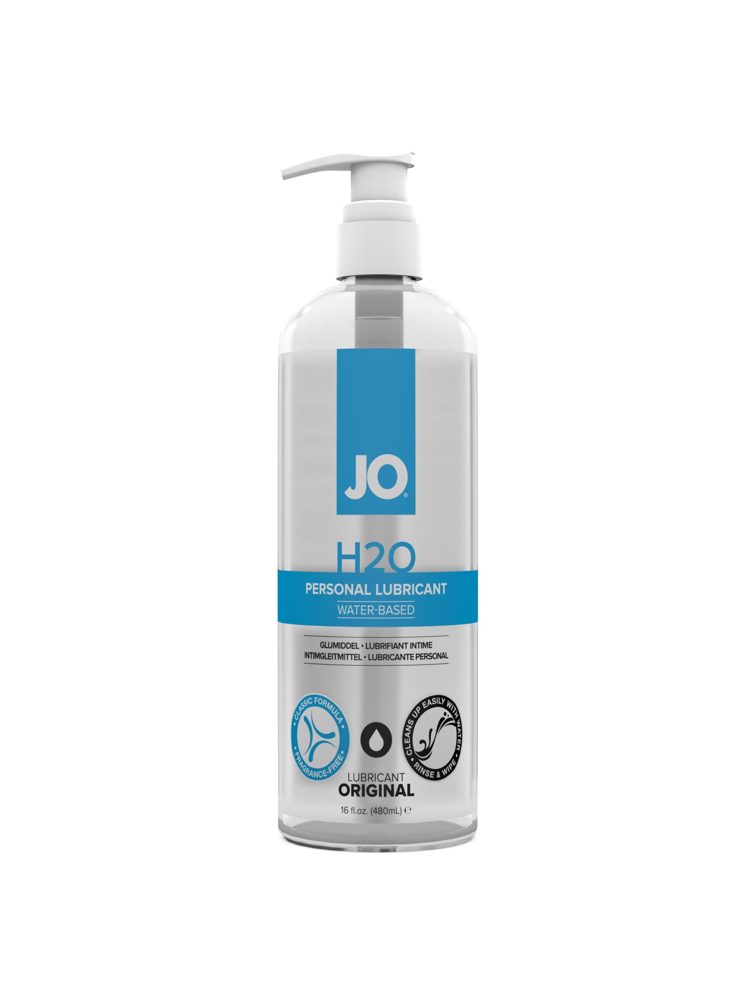 JO - H2O Gleitmittel auf Wasserbasis - 480 ml