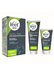 Veet Men Intim-Haarentfernungs-Set für Männer - 100 ml Tube & 50 ml Balsam