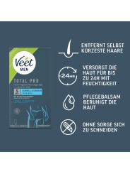 Veet Men Intim-Haarentfernungs-Set für Männer - 100 ml Tube & 50 ml Balsam
