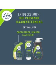 Veet Men Intim-Haarentfernungs-Set für Männer - 100 ml Tube & 50 ml Balsam