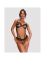 Obsessive - Carrola Crotchless Teddy - Black