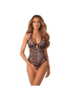 Obsessive - Addia Teddy Open Crotch - Brown