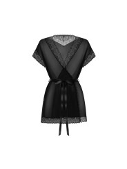 Obsessive - Deina More Peignoir - Black