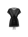 Obsessive - Deina More Peignoir - Black