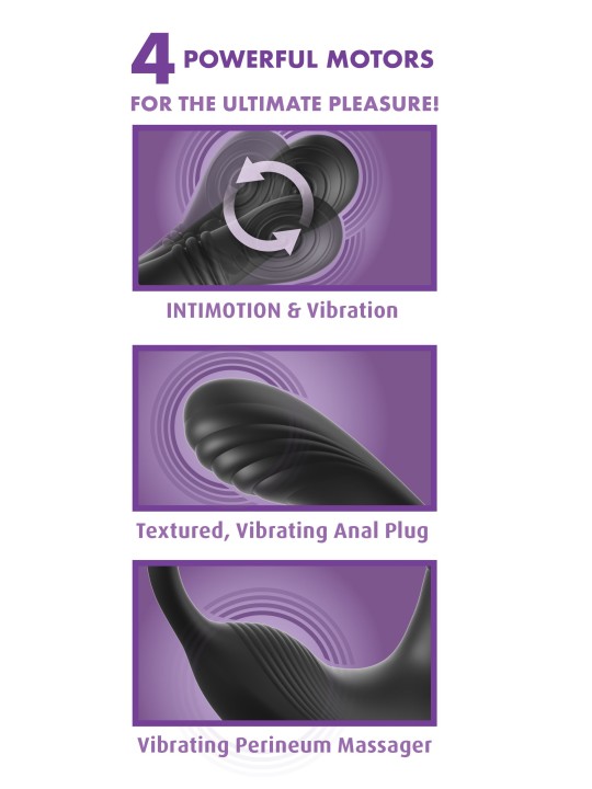 Anal Fantasy - Ass-Gasm IntiMotion - Black