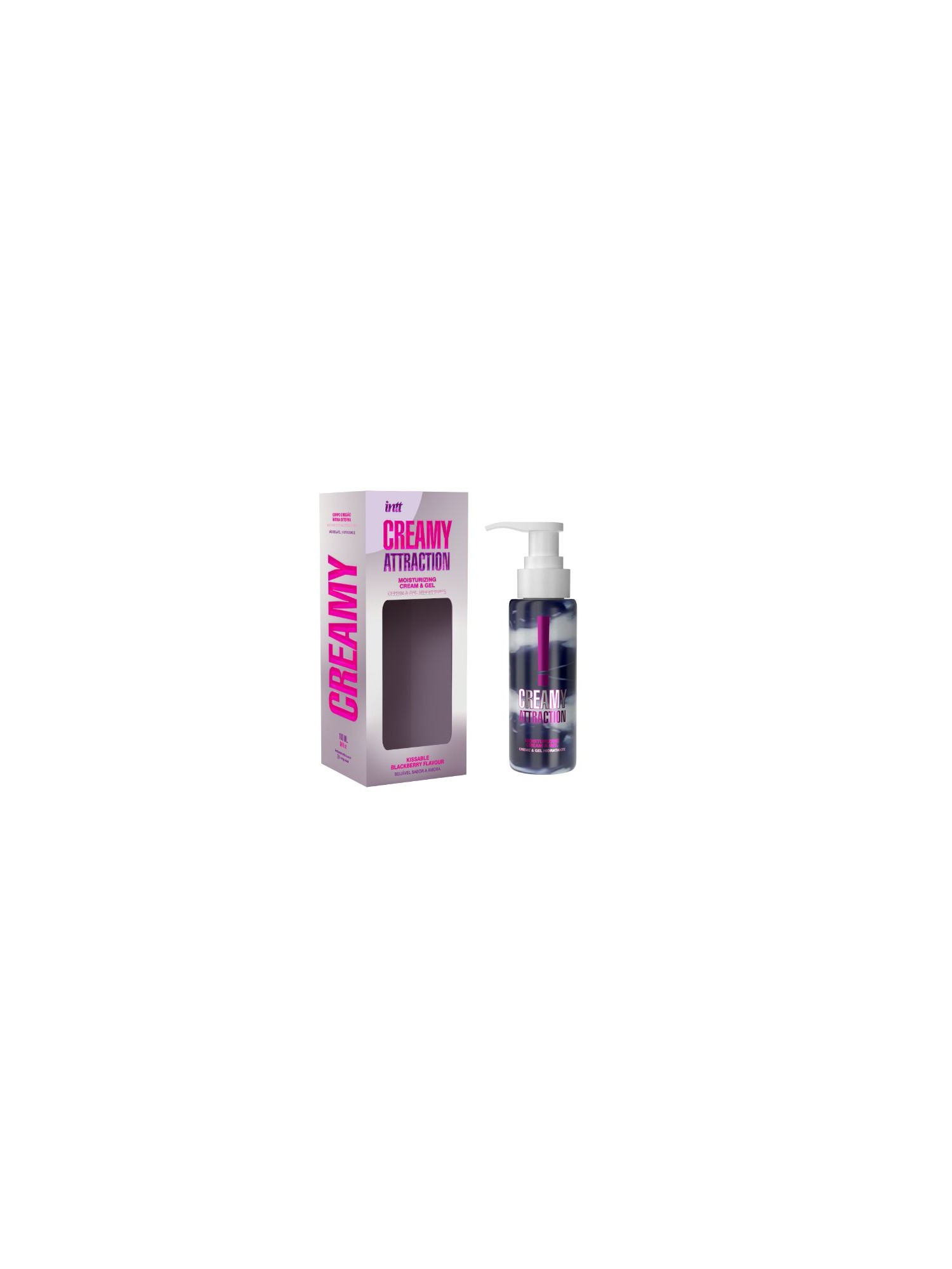 INTT - Creamy Attraction Blackberry Cream Gel - 100 ml