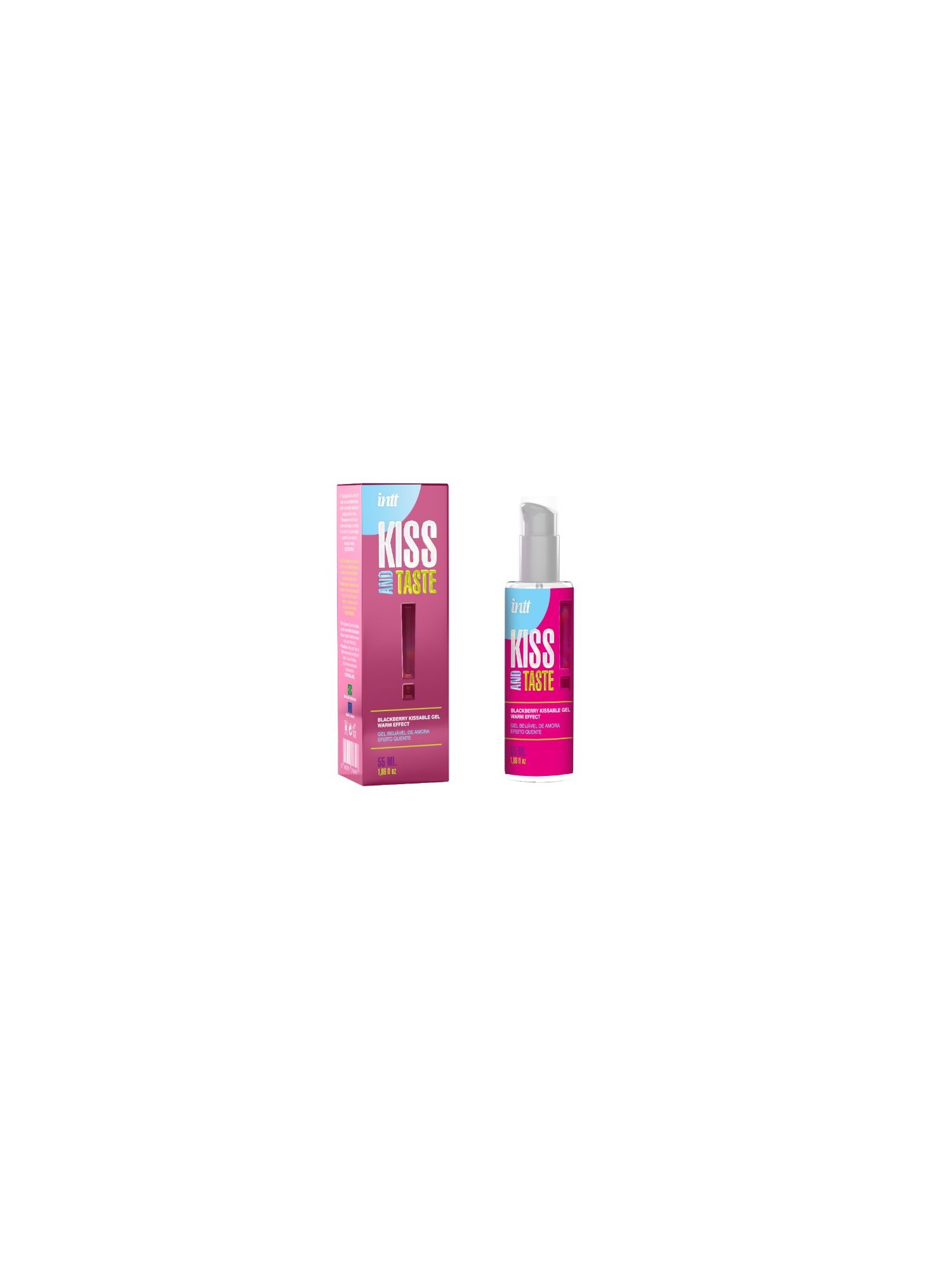 INTT - Kiss and Taste Kissable Gel Cassis - 15 ml