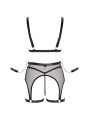 Cottelli Collection - Bondage Lingerie Set - Black