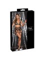 Cottelli Collection - Bondage Lingerie Set - Black