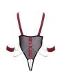 Cottelli Collection - Open Cup Bondage Body - Black