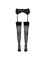 Cottelli Collection - Seamed Stockings - Black