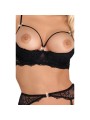 Cottelli Collection - Shelf Bra Set - Black