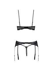 Cottelli Collection - Shelf Bra Set - Black