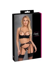 Cottelli Collection - Shelf Bra Set - Black
