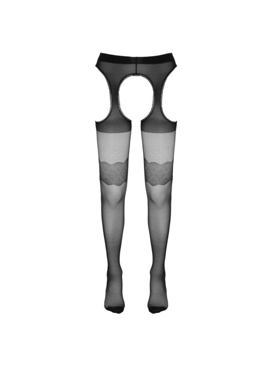Cottelli Collection - Suspender Tights - Black