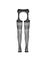 Cottelli Collection - Suspender Tights - Black