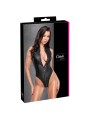 Cottelli Collection - Stringbody met Opstaande Kraag - Zwart